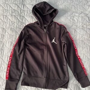 Jordan Black Fleece with Red Logo